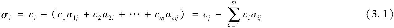 3.3.1 單純形法的計(jì)算步驟